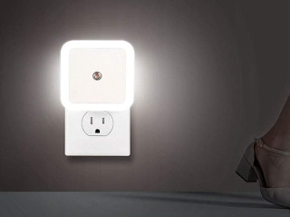 a night light plugged in