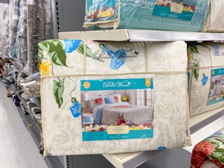 walmart pioneer woman comforter clearance on shelf