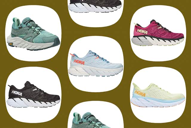 Hoka Shoes, as Low as $75 at Dick's Sporting Goods – Selling Out card image