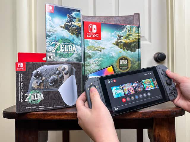 Nintendo Deals Live Now, Plus Tips to Save on the Gaming Brand card image