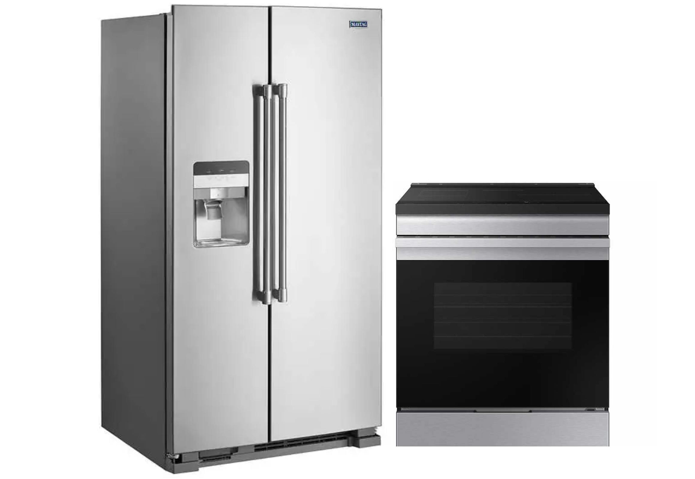 Refrigerator and Stove 