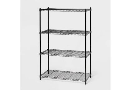 Brightroom 4-Tier Wide Shelving Unit
