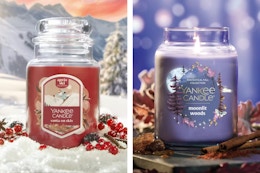 Clearance Yankee Candle Large Jar Candles