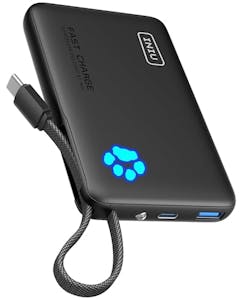 Power Bank with Built-in USB-C Cable