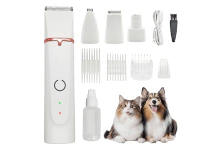 4-in-1 Cordless Dog Grooming Kit