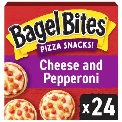 2 Bagel Bites Mini Pizza Bagels 24-Packs