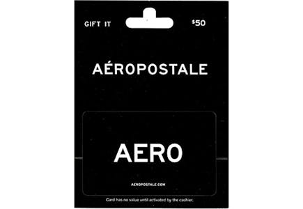 Aeropostale $50 Gift Card