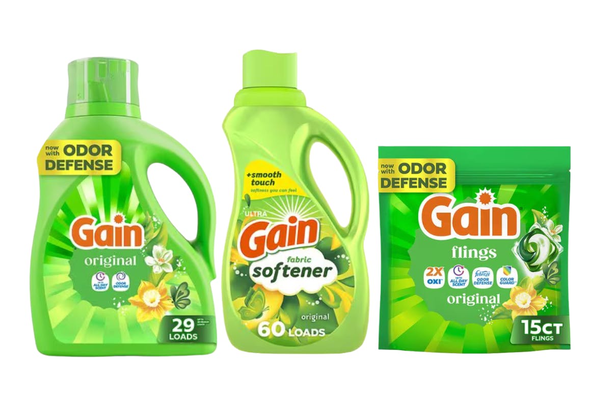 3 Gain Laundry Products