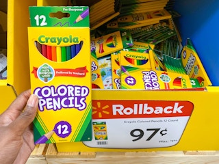 crayola colored pencils at walmart