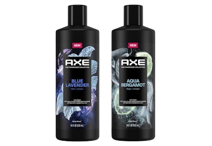 2 Axe Body Washes