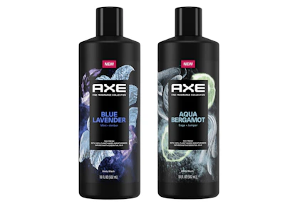 2 Axe Body Washes
