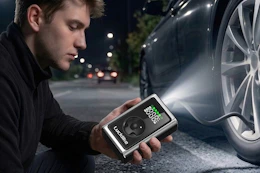 portable tire inflator