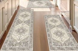 rugs in a kitchen