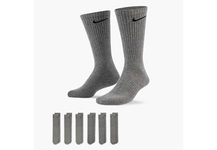 Nike Adult Crew Sock 6-Pack