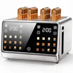 4-Slice Smart Toaster