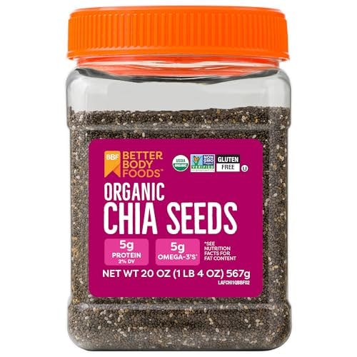 BetterBody Foods Organic Chia Seeds