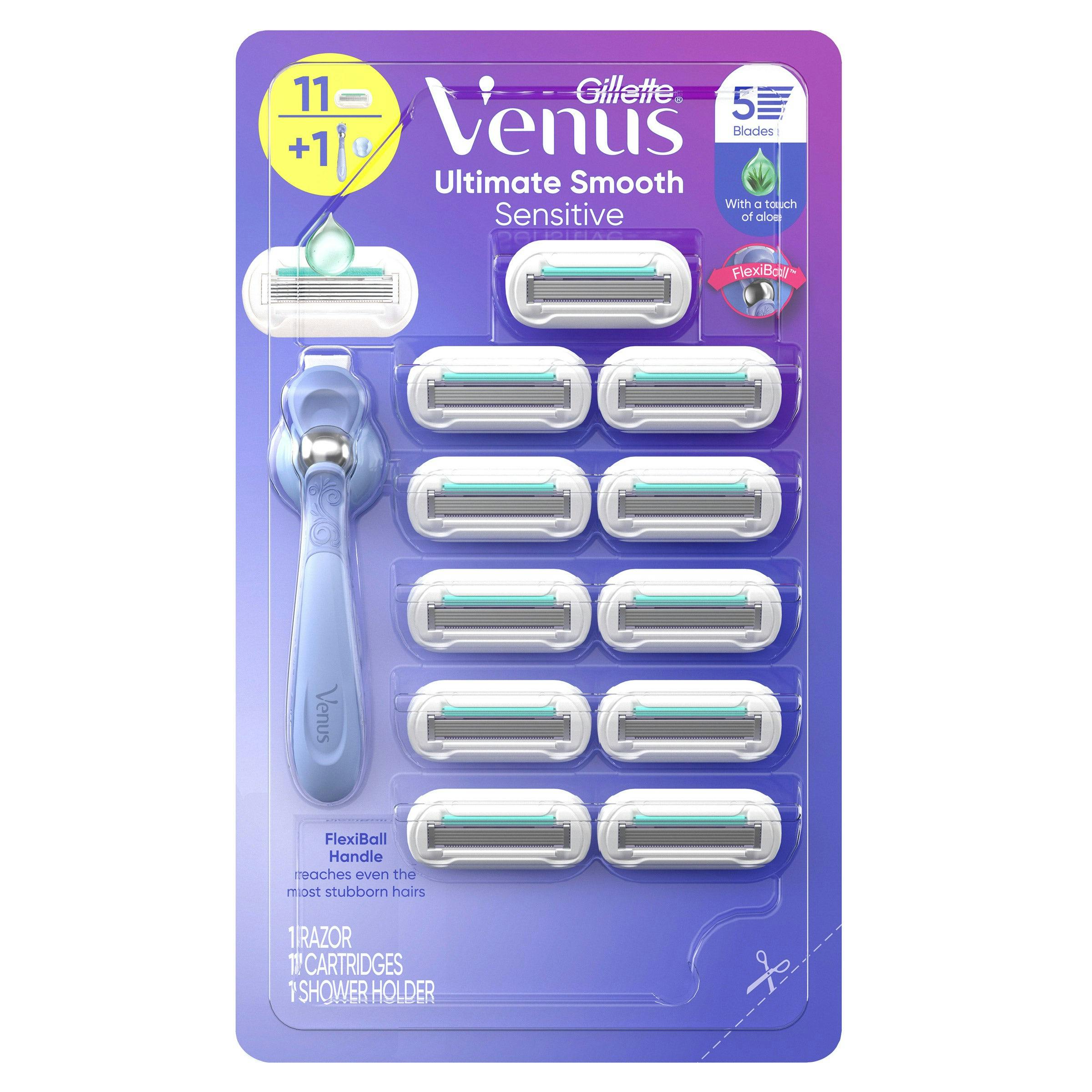 Gillette Venus Ultra Smooth Razor + Refills