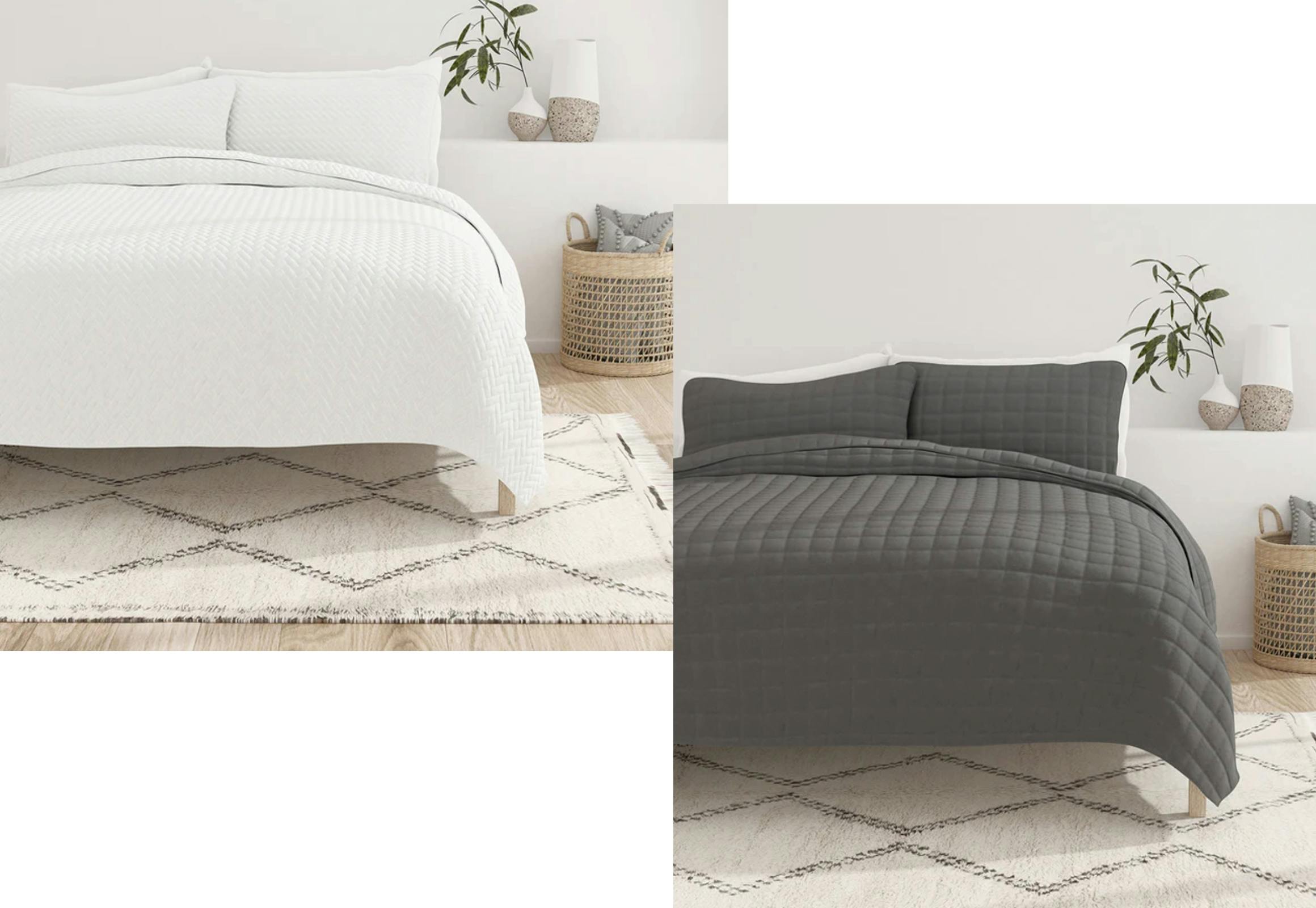 Linens & Hutch Solid Quilt Set