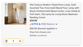 Mid Century Modern Tripod Floor Lamp