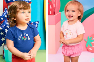 Walmart Garanimals baby bodysuit set