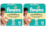 2 Pampers Diaper Packs