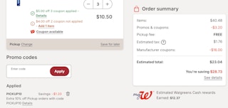 walgreens screenshot haul
