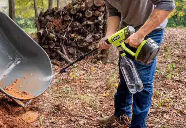 Ryobi Cordless Power Cleaner, Only $49 at Home Depot card image