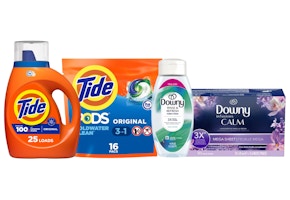 4 P&G Laundry Products