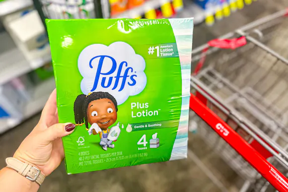 Puffs Facial Tissues, Only $1.52 per Box at CVS