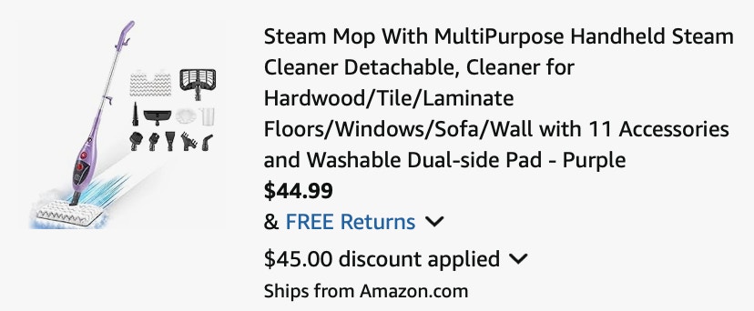 steam mop