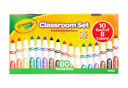 Crayola Classroom Marker Set