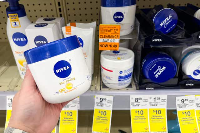 Nivea Skin Firming Body Cream, Only $0.62 Each at Walgreens card image