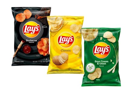 3 Lay's Chips Bags