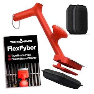 Grill Brush Bristle Free with 3 Heads