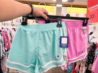 kohls champion shorts in store clearance picture