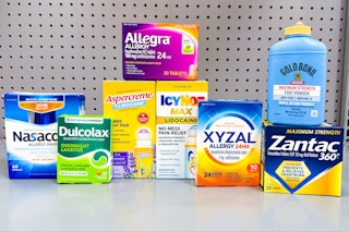 dg wellness products on store shelf