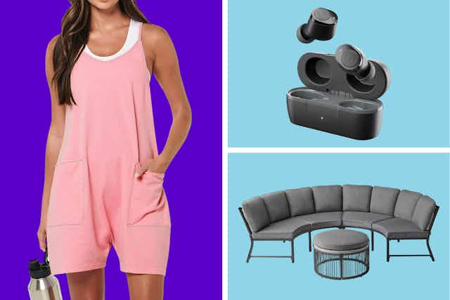 New Walmart Rollbacks To Shop: Rompers, Ear Buds, and More card image