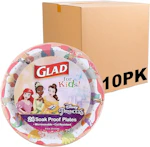 Glad Disney Princess Plates 10-Pack