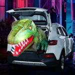 Animated Halloween Inflatable Dinosaur
