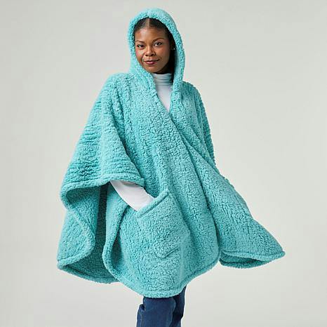 Sherpa Zip Angel Wrap