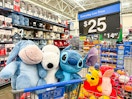 Jumbo plush toys for $25 at Walmart (in-store photo)