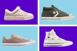 Save Up to 75% on Converse Shoes: Kids’ Start at $15, Adults’ at $22 card image