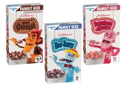General Mills Monster Cereal