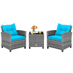 Costway Patio Bistro Set
