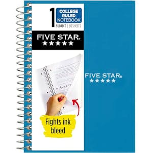 Five Star Spiral Notebook