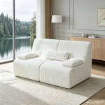 Modern Sectional Corduroy Sofa