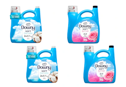 4 Downy Liquid Fabric Softeners