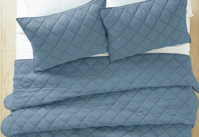 Hurry — Better Homes & Gardens Quilt Set, Only $6 at Walmart card image