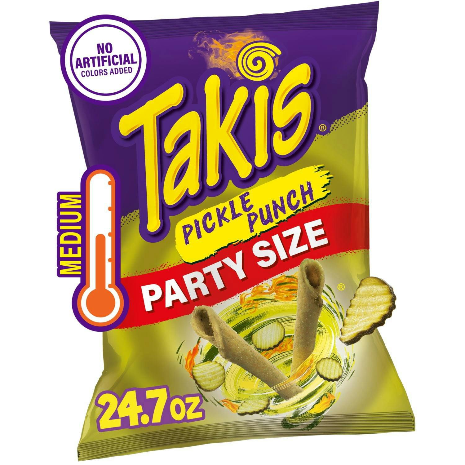 Takis Pickle Punch Tortilla Chips Bag