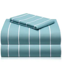 Twin Size Striped Sheets
